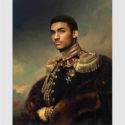 Custom Masterpiece and Royal Portrait of Prince Andrei Obolensky from Photo,by myDaVinci - myDaVinci